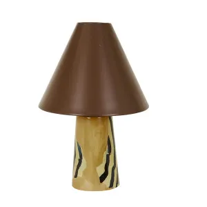 Easton Ledger Table Lamp - Wild Umber by GlobeWest, a Table & Bedside Lamps for sale on Style Sourcebook