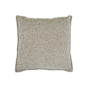 Aruba Tulum Outdoor Square Cushion - Mocha Speckled by GlobeWest, a Outdoor Cushions for sale on Style Sourcebook