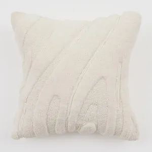 Muse Vita Embroidered Cushion Natural by Muse, a Cushions, Decorative Pillows for sale on Style Sourcebook