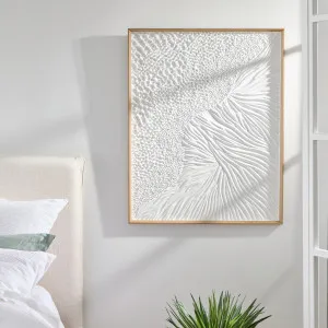 Muse Shoreline 3D Wall Art White by Muse, a Wall Hangings & Decor for sale on Style Sourcebook