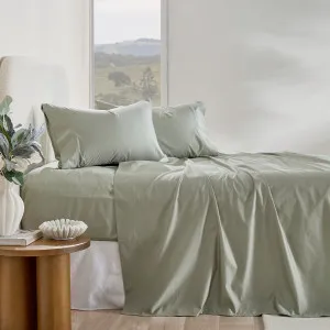 Muse Luxury 1000Tc Sheet Set Sage by Muse, a Sheets for sale on Style Sourcebook