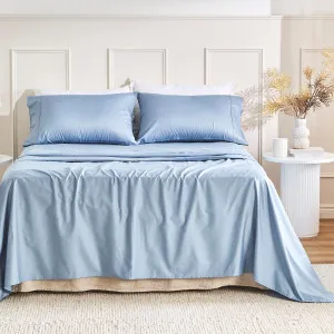 Hilton 500Tc Cotton Sateen Sheet Set Blue by Hilton, a Sheets for sale on Style Sourcebook