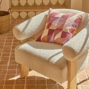 Muse Ollie Boucle Occasional Chair White by Muse, a Chairs for sale on Style Sourcebook