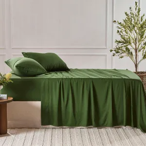 Habitat 400 Thread Count Bamboo Cotton Sheet Set Green by Habitat, a Sheets for sale on Style Sourcebook