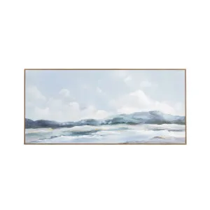 Muse Malo Framed Canvas Wall Art Blue by Muse, a Wall Hangings & Decor for sale on Style Sourcebook