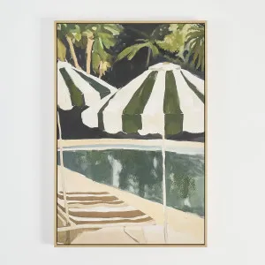 Muse Carlisle Framed Canvas Wall Art Green Ii by Muse, a Wall Hangings & Decor for sale on Style Sourcebook