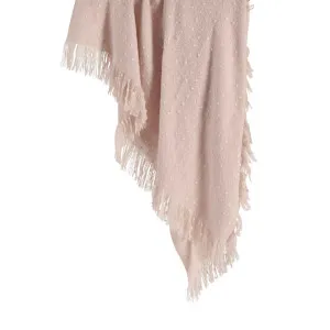 Habitat Dottie Stripe Super Soft Throw Blush by Habitat, a Throws for sale on Style Sourcebook