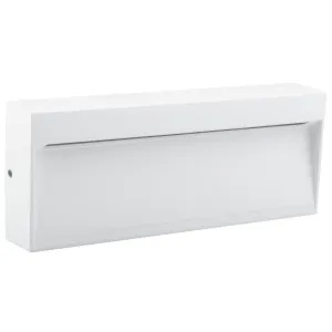 Domus Zeke Pro 8 24V Modern Rectangle Outdoor Surface Mounted LED Wall/Step Light - White by Domus, a Outdoor Lighting for sale on Style Sourcebook