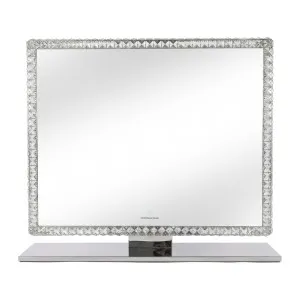 Sylor 100cm LED Crystal Diamond Vanity Mirror in White by Luxo Home Decor, a Mirrors for sale on Style Sourcebook