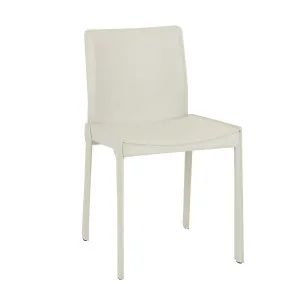 Carlo Dining Chair - Light Linen Grey by GlobeWest, a Chairs for sale on Style Sourcebook