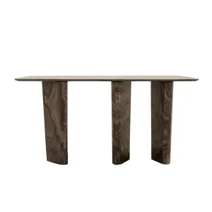 Jasper Marble Console - Carob by GlobeWest, a Console Table for sale on Style Sourcebook