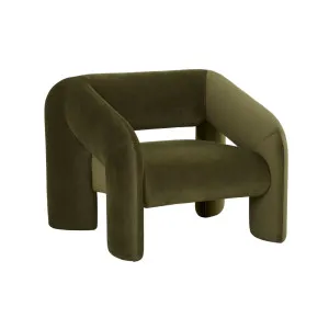 Tova Occasional Chair - Loden by GlobeWest, a Chairs for sale on Style Sourcebook