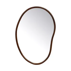 Trove Organic Mirror - Chestnut by GlobeWest, a Statues & Ornaments for sale on Style Sourcebook