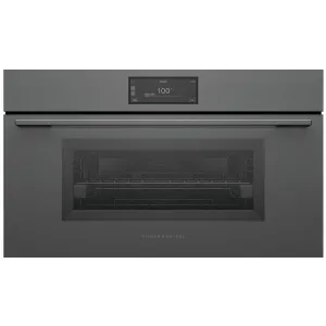 Fisher & Paykel Series 9 Minimal 76cm Compact Combi Steam Oven OS76NMUG3 by Fisher & Paykel, a Ovens for sale on Style Sourcebook
