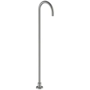 Fantini Nostromo Gooseneck Freestanding Bath Spout - Raw Metal PVD 50Q89350Z by Fantini, a Kitchen Taps & Mixers for sale on Style Sourcebook
