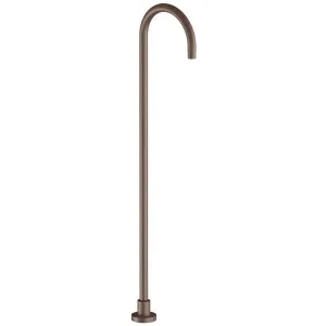 Fantini Nostromo Gooseneck Freestanding Bath Spout - Matte Copper PVD 50P99350Z by Fantini, a Kitchen Taps & Mixers for sale on Style Sourcebook