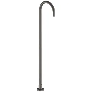 Fantini Nostromo Gooseneck Freestanding Bath Spout - Matte Gun Metal PVD 50P59350Z by Fantini, a Kitchen Taps & Mixers for sale on Style Sourcebook
