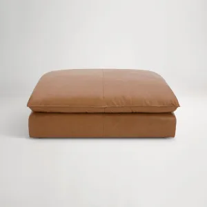 Loft Mini Leather Ottoman, Grange Tan, by Lounge Lovers by Lounge Lovers, a Ottomans for sale on Style Sourcebook