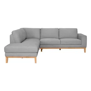 Dante 2.5 Seater Sofa + Chaise LHF in Prince Grey by OZ Design, a Sofas for sale on Style Sourcebook