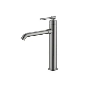 Manhattan Vessal Basin Mixer Brushed Nickel by Haus25, a Bathroom Taps & Mixers for sale on Style Sourcebook