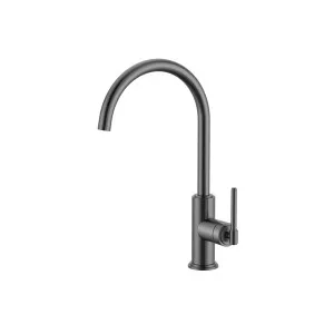 Manhattan Sink Mixer Brushed Gun Metal by Haus25, a Kitchen Taps & Mixers for sale on Style Sourcebook