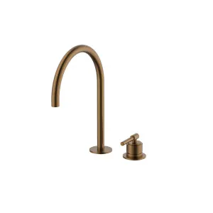 Manhattan Hob Sink Mixer Set Brushed Copper by Haus25, a Kitchen Taps & Mixers for sale on Style Sourcebook