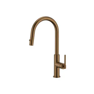 Manhattan Pull Out Sink Mixer Brushed Copper by Haus25, a Kitchen Taps & Mixers for sale on Style Sourcebook