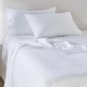 Pillow Talk 300Tc Cotton Sheet Set White by Pillow Talk, a Sheets for sale on Style Sourcebook