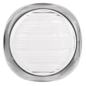 Havit Lasi Outdoor Wall/Ceiling Light with Textured Clear Glass - White by Havit, a Outdoor Lighting for sale on Style Sourcebook