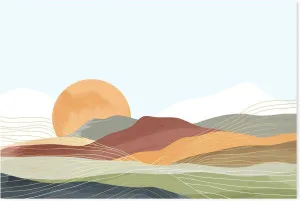 Orange Sunset by Gioia Wall Art, a Prints for sale on Style Sourcebook