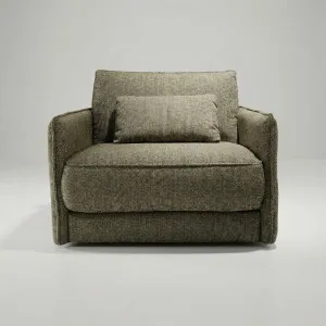 Kipp 1 Seat Sofa Bed Mattress, Cleo Green, by Lounge Lovers by Lounge Lovers, a Mattresses for sale on Style Sourcebook