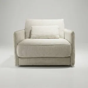 Kipp 1 Seat Sofa Bed Mattress, Cleo Natural, by Lounge Lovers by Lounge Lovers, a Mattresses for sale on Style Sourcebook