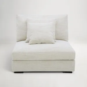 Long Beach Armless Chair Sofa, Sienna Natural, by Lounge Lovers by Lounge Lovers, a Sofas for sale on Style Sourcebook