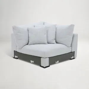Long Beach Corner Modular, Grey, by Lounge Lovers by Lounge Lovers, a Sofas for sale on Style Sourcebook