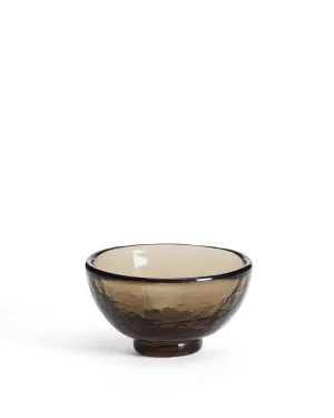 Sileia small bowl made of brown recycled glass by null, a Cups & Mugs for sale on Style Sourcebook
