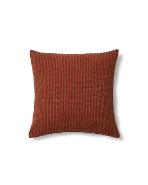 Nuval cushion cover in red structured fabric 50 x 50 cm by null, a Cushions, Decorative Pillows for sale on Style Sourcebook