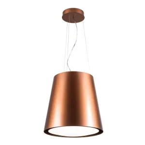 Sirius Sirus Valentina 48cm Ceiling-Mount Pendant Rangehood with Onboard Motor - Copper SILT28LC by Sirius, a Rangehoods for sale on Style Sourcebook