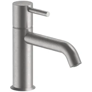 Fantini Nostromo Extended Spout Pin Lever Basin Mixer - Raw Metal PVD 50Q8E803WFZ by Fantini, a Kitchen Taps & Mixers for sale on Style Sourcebook