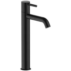 Fantini Nostromo Pin Lever Tall Basin Mixer - Matte Black 5013E806WFZ by Fantini, a Kitchen Taps & Mixers for sale on Style Sourcebook