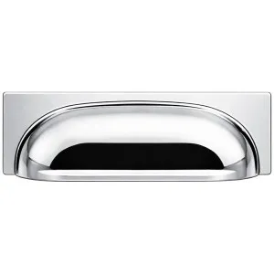 Turner Hastings Arla Verese Cup 96mm Cabinetry Handle - Chrome VS96CB-CH by Turner Hastings, a Bathroom Storage Cabinets for sale on Style Sourcebook