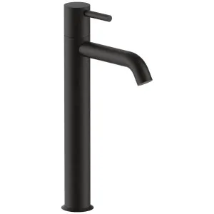 Fantini Nostromo Pin Lever Tall Basin Mixer - Deep Black PVD 50S1E806WFZ by Fantini, a Kitchen Taps & Mixers for sale on Style Sourcebook
