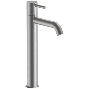 Fantini Nostromo Pin Lever Tall Basin Mixer - Raw Metal PVD 50Q8E806WFZ by Fantini, a Kitchen Taps & Mixers for sale on Style Sourcebook