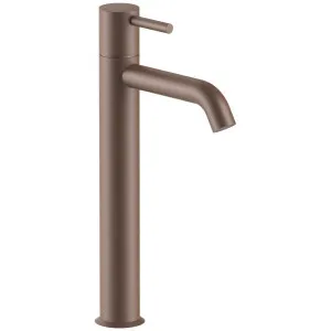 Fantini Nostromo Pin Lever Tall Basin Mixer - Matte Copper PVD 50P9E806WFZ by Fantini, a Kitchen Taps & Mixers for sale on Style Sourcebook