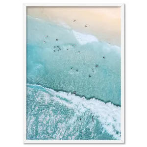 Aerial Summer Beach III - Art Print by Print and Proper, a Prints for sale on Style Sourcebook