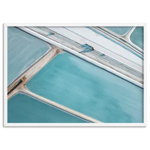 Salt Flats at Shark Bay I - Art Print by Print and Proper, a Prints for sale on Style Sourcebook
