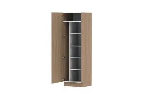 Tall Cabinet 600mm - 1 Door with Broom Split (Decor) by ADP, a Laundry for sale on Style Sourcebook
