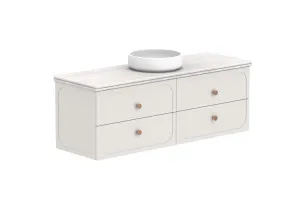 Madden 1500 Wall Hung Centre Bowl, Feather Grey by ADP, a Vanities for sale on Style Sourcebook