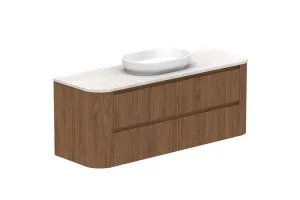 Thea 1500 Wall Hung Centre Bowl, Wall Hung, Florentine Walnut by ADP, a Vanities for sale on Style Sourcebook