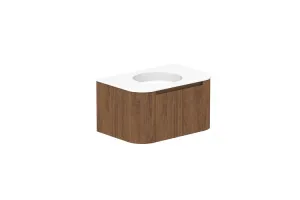 Surry 750 Wall Hung Centre Bowl, Wall Hung, Florentine Walnut, Matte Ceramic by ADP, a Vanities for sale on Style Sourcebook