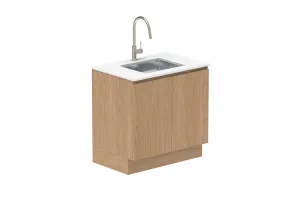 All Door 900 Floor Cabinet - Boston Oak by ADP, a Laundry for sale on Style Sourcebook